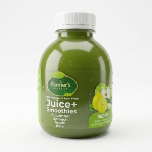 Cucumber, Spinach, Apple, kale, Celery Juice 350ml