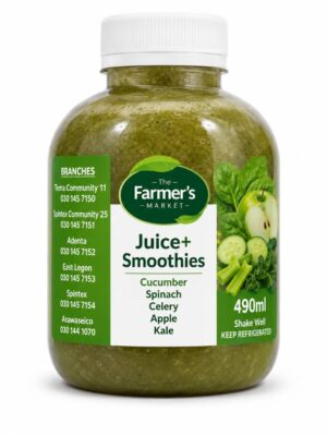 Cucumber, Spinach, Apple, kale, Celery Juice 350ml